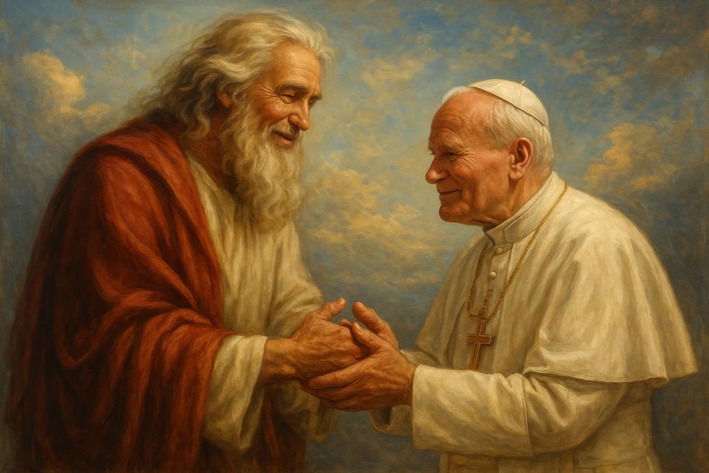 Preghiera di Ringraziamento a Dio per il Lavoro Svolto da Giovanni Paolo II